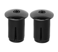 DINHEAROM 2 Pcs Bike Handlebar End Plugs Lightweight and Durable Cycling Bar End Stoppers Easy to Install for Mountain and Road Bicycles