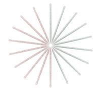 DINHEAROM 200pcs Dual-headed Manicure Cuticle Pusher and Nail Diamond Dotting Rods Made of Sturdy Abs Material, Convenient to Carry for Outdoor Nail Manicure Use and Travel