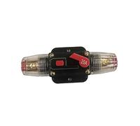 DINHEAROM 20a Auto Car Protection Stereo Fuse Holders Inline Circuit Breaker Reset Fuse Inverter for Car Audio System