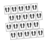 DINHEAROM 20pcs Car Foot Mats Disposable Paper Floor Mats for Auto Vehicle Floor Protection Use in Garage Workshop
