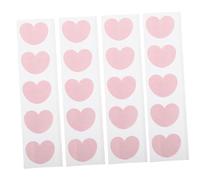 DINHEAROM 20pcs Cute Cartoon Heart Shaped Bandages Red Adhesive Bandages for Wounds Breathable Patches for Boys and Girls and Adults Travel Essentials for Expressing Care and Affection