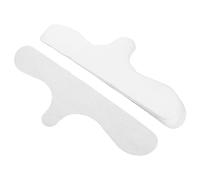 DINHEAROM 20pcs Disposable Bra Sweat Pads for Women - Fast Dry Sweat-Absorbing Under Breast Liners Large Pearl Texture - Breathable, Stick-On Protection for Sports, Wedding, and Everyday Use