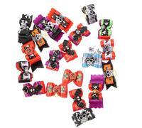 DINHEAROM 20pcs Dog Hair Bows Pet Hair Clips Lightweight Portable Unique Beauty Mixed Color for Occasions Random Color