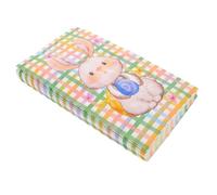 DINHEAROM 20pcs Easter Bunny Paper Napkins Watercolor Design for Holiday Gatherings Decorative Hand Towels for Parties and Table Decor