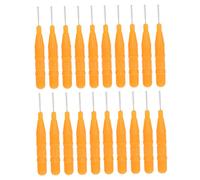 DINHEAROM 20pcs Mini Makeup Brushes Multi Use Portable Cosmetic Brushes for Eyebrows Lips Facial Makeup Lightweight Convenient for Home Travel