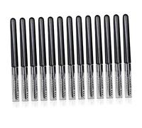 DINHEAROM 20Pcs Portable Eyebrow Brushes with Caps Durable Bristle Eyelash Grooming Tool for Makeup for Daily Use for Friends and Family