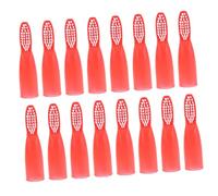 DINHEAROM 20pcs Portable Finger Toothbrushes for Oral Care Soft Bristles for Safe Cleaning Prisons Durable Design for Long Term Use Prioritizing User Safety and Institutional Needs