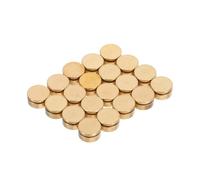 DINHEAROM 20pcs Universal Nail Art Rotating Metal Shafts 5x5x2.5mm High-speed 360° Spinning Bearing Tools for Salon and Home DIY Nail Spinner