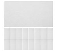 DINHEAROM 260pcs End Papers for Hair Rollers, Thin High-Temperature Perming Paper, Large Cold Waves Wrapping for Professional Hair Curling, Home Styling Kits