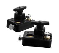 DINHEAROM 2pcs Battery Kill Switch: Car Battery Disconnect Switch 12v 24v Top Post Heavy-duty Power Cutoff Isolator for Car Rv Vehicle Black