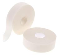 DINHEAROM 2pcs Eyelash Extension Adhesive Tape Wide Foam Eyelash Grafting Isolation Tape White for Professional Application