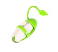 DINHEAROM 2pcs Fish Bone Cuttlefish Bone Parrot Toy Bird Chew Grinding Holder Hanger for Budgie Parakeet African Grey Bird Toys Vegetables Fruits Basket Scenario
