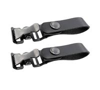 DINHEAROM 2pcs Golf Glove Clip: Work Gloves Belt Holder Clamp With Alligator Clips Pu Mitts Keeper Strap For Construction Firefighter Hard Hat Tool Accessories