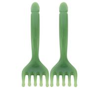 DINHEAROM 2pcs Gua Sha Scalp Massager Tool Five-Claw Resin Comb Gentle on Skin Alleviate Fatigue Stylish and Elegant for Daily Wellness Routine Gift for Friends and Loved Ones