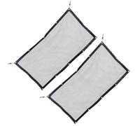 DINHEAROM 2pcs Pet Isolation Barrier in Car Car Mesh Barrier for Dogs Safety Net for Rear Seat Covers