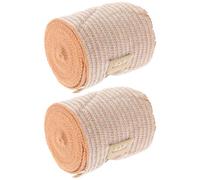 DINHEAROM 2pcs Sports Wrap for Wounds Compression Foot Wraps Breathable Non-Stick Athletic 5cm x 4.5m for Ankle and Joint Support