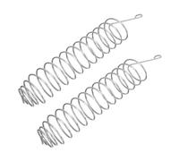 DINHEAROM 2Pcs Stainless Steel Squirrel Feeders Corn Holder Lightweight Outdoor Bird and Animal Feeding Devices for Backyard Trees