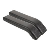 DINHEAROM 2pcs Universal Waterproof Abs Plastic Armrest Replacement Pads for Manual Wheelchair, Sturdy Wear-Resistant Arm Pads for Drive Wheelchair Accessories