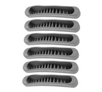 DINHEAROM 3 Pairs Replacement Underarm Crutch Cushion Pads Soft Padding for Standard Aluminum Walking Sticks Supportive Comfort and Pressure Relief for Seniors Athletes and Injury