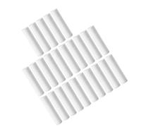 DINHEAROM 30Pcs DIY Empty Lip Balm Tubes White Plastic Storage Containers for Homemade Lip Balm Makeup Accessories Reusable Craft Tool for Lip Pomade