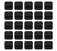 DINHEAROM 30pcs Safety Outlet Plug Covers for Wall Socket and 3-Prong Electrical Outlets Plastic Plug Socket Covers with Smooth Edges and Hidden Handle for Home Protection