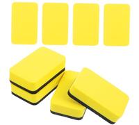 DINHEAROM 36pcs Reusable Whiteboard Erasers Felt Cloth Dry Wipe Cleaners for Office Classroom and Home Comfortable Grip Washable for Teachers and Managers