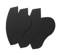 DINHEAROM 3pcs Beard Optimization Board Styling Design Cards Hairline Enhancing Beard Shaping Pvc for Men Styling and Hairstyle Design