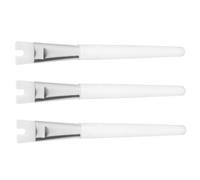 DINHEAROM 3pcs Portable Nose Shadow Brush for Women Lightweight Shaped Contour Makeup Tool for Highlighting Blending Shading and Smudging Easy to Use Cosmetic Brush for Precise Nose Contour