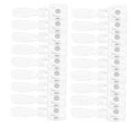 DINHEAROM 40pcs Magnetic Nail Color Display Cards for Manicure Practice Acrylic Nail Tips Sample Board with Easy Magnetic Replacement for Salon and DIY Training