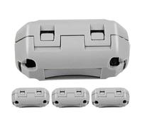 DINHEAROM 4pcs 3D Printer 1.75mm Filament Filters, Cleaning Filament Cleaner Dust Removal Blocks, Flame Resistant Foam Wiped Off Debris for PLA ABS PETG