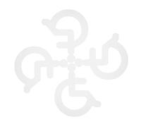 DINHEAROM 4pcs Acrylic Disabled Wheelchair Toilet Signs Unisex Restroom Guiding Plates Lightweight for Public Bathrooms Easy Installation