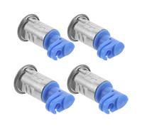 DINHEAROM 4pcs Anti-Theft Metal Seat Lock Set for Electric Scooter and Ebike Quick Release Saddle Clamp with Seat Latch Catch Striker for Secure Trunk