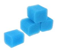 DINHEAROM 4pcs Aquarium Filter Sponge Pads Replacement, Biochemical Pre-filter Sponges for Fish Tank Debris Removal, Marine Filter Accessories for Small Aquariums