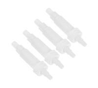 DINHEAROM 4pcs Soap Pump Replacement with Pump Core Diameter 1.55cm, White Pp Material, Resilient and Quick Replacement, Suitable for Home and Business Use