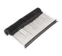 DINHEAROM 5000pcs Tag Hook Lock Buckle Fasteners for Clothes, Black Pp Material, Convenient for Daily Use, for Stores and Boutiques, Sturdy and Multifunctional Tagging Fasteners