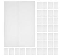 DINHEAROM 50pcs Kraft Paper Envelopes Translucent Liner Party Cards Greeting Invitation Envelopes for Wedding Office and Student Use Bulk Pack