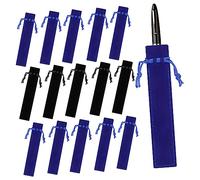 DINHEAROM 50pcs Pencil Case Drawstring Pen Sleeves for Ballpoint Fountain Pens Organize Your Writing Tools