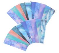 DINHEAROM 50Pcs Sensory Pressure Relief Stickers Gradient Calming Strips for Anxiety Reduction Lightweight Peva Material Fidget Patch for Adults