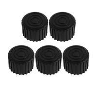 DINHEAROM 5pcs Anti Vibration Treadmill Pads - Heavy Duty Vibration Isolation Pads Sound Absorbing Mats Round For Compressors Air Conditioner Washing Machine Dryer