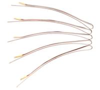 DINHEAROM 5pcs Brown Metal Bobby Pins Hair Clips for Women, Lightweight and Portable with Sl nd Simple Design, for Styling Bangs and Updos, Non-slip Hair Accessories