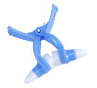 DINHEAROM 5pcs Nose Shaper Clip Blue Abs Plastic Nose Slimming Tool with Bridge Straightening and Easy Operation and Beauty Enhancement