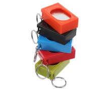 DINHEAROM 5pcs Pet Trainer Clicker for Dogs Puppy Training Square Dog Trainer Clicker Animal Training Tool for Education at Home