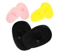 DINHEAROM 6 Pairs Silicone Hair Dye Ear Protectors for Ears for Hair Dyeing and Perming That Protect from Chemicals for Salon and Home Use