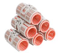 DINHEAROM 6pcs Hair Root Curlers Set with Bang Curl Clips, Air Setting Hair Rollers for Styling and Volume, Suitable for Salon and Home Use