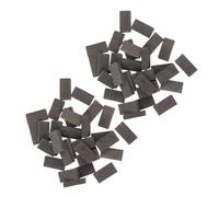DINHEAROM 80pcs Miniature Blocks Turtle Tank Rocks Simulation Brick Landscaping Miniature Bricks for Aquarium Terrariums Architecture Model Materials Building Materials