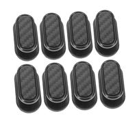 DINHEAROM 8pcs Invisible Car Hooks Mini Hook for Car for Dashboard Black Plastic Creative Stylish Easy Installation Multifunctional Vehicle Interior Organizer Inside The
