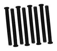 DINHEAROM 8pcs Wheelie Bin Lid Clip Trash Can Pin Lock Wheeled Bin Replacement Parts for Garbage Can Latch