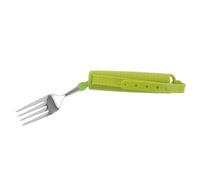DINHEAROM Adaptive Stainless Steel Fork for Disabled Adults with Silicone Handle Lightweight Self-stabilizing Cutlery for Elderly Eating Assistance and Rehabilitation Daily Use