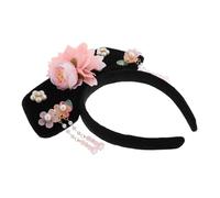 DINHEAROM Antique Chinese Qing Hair Hoop Traditional Hanfu Headband for Elegant Dress Up Accessories for Weddings and Parties Comfortable Material Inspired by Ancient