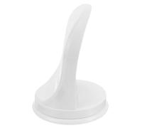 DINHEAROM Bathroom Foot Rest Step Aid 6.29x4.91x4.91 in Wall-Mounted Non-Slip Suction Cup Pedal Plastic Foot Washing Aid for Pregnant Women and The Weak Easy to Use When Taking A Bath
